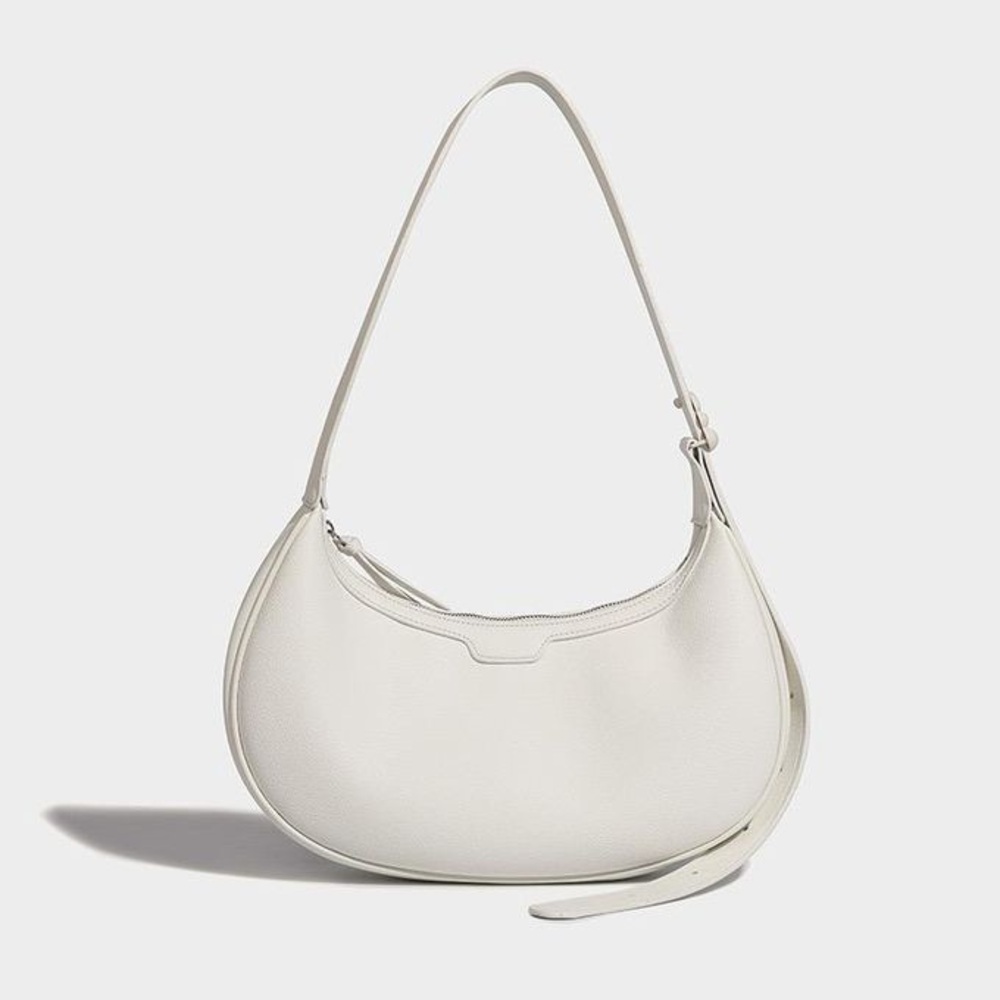 Urban Expressions Ivory Vegan Leather Bag Adjustable Strap 🤍